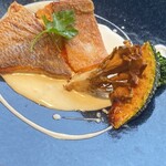 俺のフレンチ - 真鯛とサーモンのポワレ