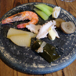 スパイスカフェ - 端っこおせち 5種盛合せ(1000円)