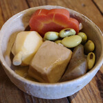 スパイスカフェ - 煮物小鉢(600円)