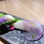 ブラッスリー 航 - 鎌倉野菜のグリル アンチョビマヨ