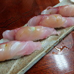 谷中 鳥よし - サプライズで黒むつ握り