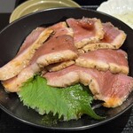 日本ばし やぶ久 - 鴨ロース丼