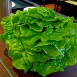 焼肉ぐりぐり家 - サンチェ野菜食べ放題！野菜は高額ですからね！食わんと損？