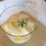 イタリアン オット - 毛蟹のパンナコッタ