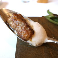 イタリアン オット - フォアグラとバニラのアイスクリーム