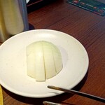 焼肉ぐりぐり家 - オプションから玉ねぎ198円を注文！
