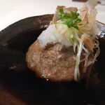 玄 - ちょっと濃い目のおつゆの揚げ蕎麦がき