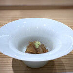 鮨と天草大王 天音 - 槍烏賊の沖漬け