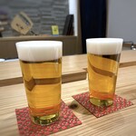 鮨と天草大王 天音 - ビール