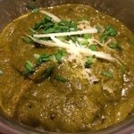 padma - ほうれん草とジャガイモのカレー、ほうれん草とジャガイモが良くマッチしてオススメです。