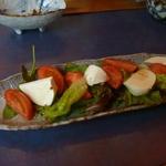 おたべや - フルーツトマトとモツｱレラのサラダ仕立て