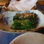 おたべや - ほうれん草のおひたし