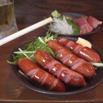 大衆あさひ - ウインナー焼き