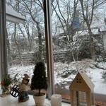 ペンションあすか - 雪景色、置いてある小物たちも素敵でした。