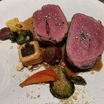 俺のフレンチ 銀座 - 鹿肉のロースト¥2480
