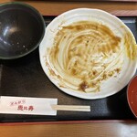 とんかつ恵比寿 - 完食！ご馳走様でした！