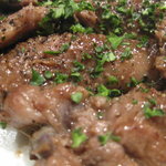 Nami - 塩はらみステーキ　アップで