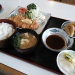 ひだのかみ - トンカツ定食７００円≪2014年5月≫