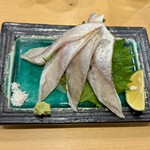 寿司大 - かます炙り塩すだち　最高に美味しかった