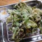 大衆酒場 増やま - 春菊天ぷら　280円