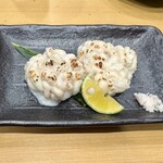 寿司大 - たら白子塩焼き