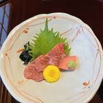 近江肉せんなり亭 伽羅 - 近江牛刺身