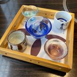 近江肉せんなり亭 伽羅 - 地酒飲み比べ1,200円