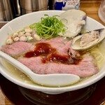 中華そば ココカラサキゑ - 桑名蛤とホロホロ鶏の中華そば 1000円　※限定　終売