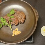 人形町今半 上野広小路店 - 網焼ステーキ 特上 ヒレ120g(単品)(11100円)