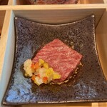 MOSS CROSS TOKYO - 和牛ロース　発酵ラヴィゴットソース