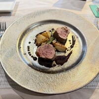レストラン ル バンビ - 豚フィレ肉のロースト、バルサミコソース