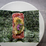 USHIGORO S. - 山口県産甘鯛とシンシンの手巻き