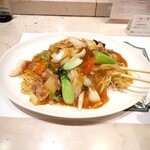 北京料理桂蘭 - ホイ麺(餡掛け焼きそば)です(o^^o)