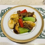 北京料理桂蘭 - マコモタケの牛肉炒めです(o^^o)