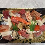 魚楽小川水産 - 刺し盛