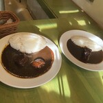 インディアン - カレーと半カレー