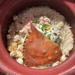 海山里 御料理みなみ - 渡り蟹と明太子ごはん