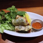 Hachihare - ベトナム風揚げ春巻き  ～生野菜 & ハーブ添え～