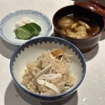 海山里 御料理みなみ - 渡り蟹と明太子ごはん