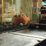 お食事処 ひろ吉 - ずーっと睨まれてました^^;