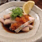 お食事処 ひろ吉 - 鮪皮ポン酢