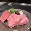 鉄板焼き 七里ガ浜 - A5のサーロインとフィレ