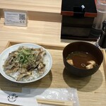 丼と手巻き 玄海 - 日替わり丼　穴子