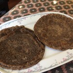 インド料理 パリワル - ダメもとでお願いしたら、残りに多少余裕があるとのことで作ってくれました♪(2枚¥600)