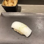 立食い鮨 鮨川 - 墨烏賊　愛媛