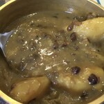 インド料理 パリワル - ドロっと濃厚、里芋と黒豆(ウラドダル)の組み合わせがたまりません