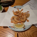 ぼんぼん亭 - 小エビ唐揚げ