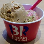 サーティワンアイスクリーム - 料理写真:令和6年12月 営業時間(10:00〜20:30)
ダブルスモール 税込510円
ベリーミーツピスタチオ、ジャモカコーヒー