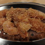 焼肉ホルモン 東治郎 - ウルテ(気管の軟骨)