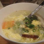 焼肉ホルモン 東治郎 - 玉子ワカメスープ